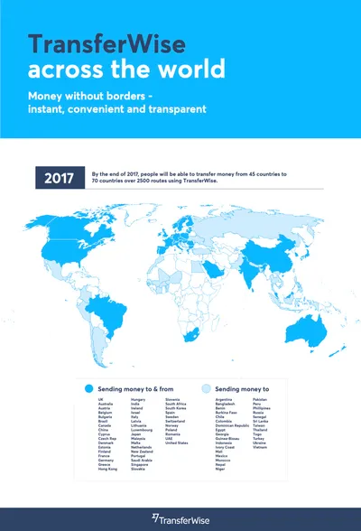 Design work at TransferWise (Wise), screen 2 of 4